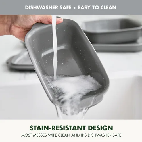 Miniatura 7 de GreenPan Premiere Ovenware - Molde antiadherente de cerámica saludable para pan de 1 libra, sin PFOA ni PFAS, utensilios para hornear resistentes a