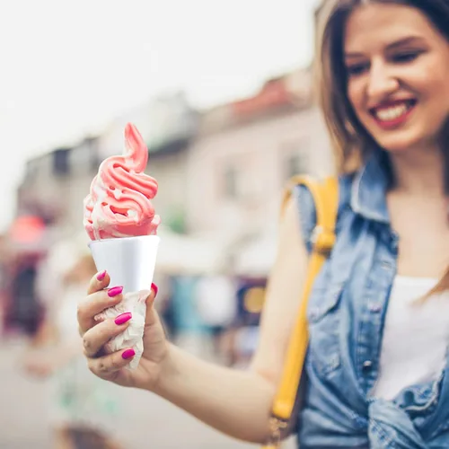 Miniatura 4 de Copas de cono de nieve de 6 onzas, 100 tazas de papel blanco con revestimiento de cera a prueba de fugas para helado de agua y hielo afeitado