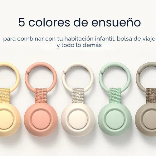 Miniatura 7 de Hatch Go Máquina de sonido portátil para bebés y niños Chupete para dormir 10 sonidos relajantes Ruido blanco Shush Viaje Regalo