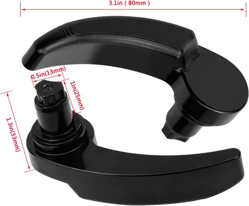 Miniatura 4 de Levantadores de tapa de alforja para Harley Davidson Touring Street Glide FLHR FLHT FLHX FLHTK 2014-2022