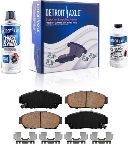 Miniatura 51 de Detroit Axle - Pastillas de Freno para Nissan Altima Sentra 350Z Juke INFINITI G35, Pastillas de Freno Cerámica Delanteras y Traseras Reemplazo