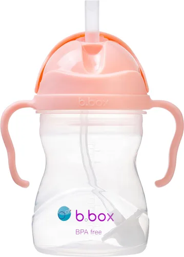 Miniatura 22 de b.box Vaso para sorber con popote pesado. Bebe desde cualquier ángulo, a prueba de fugas, a prueba de derrames, fácil agarre. Sin BPA, apto