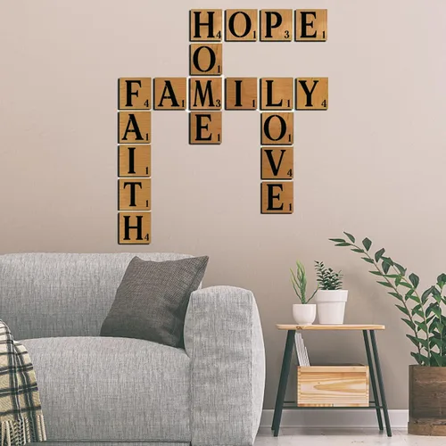 Miniatura 7 de Plantillas de letras de 3 pulgadas, plantillas de manualidades, 42 plantillas de dibujo de alfabeto de plástico reutilizables para pintar en madera