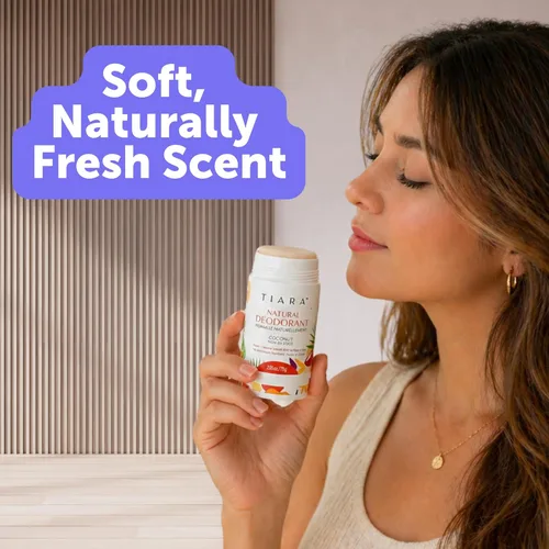 Miniatura 9 de TIARA - Desodorante natural sin aluminio para mujeres y hombres, protección contra olores de larga duración, desodorante para todo el cuerpo,