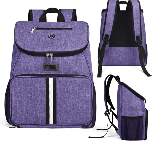 Miniatura 2 de BAGLHER Bolsa de viaje para perros, mochila de suministros para mascotas aprobada por aerolíneas, juego de accesorios de mochila de viaje