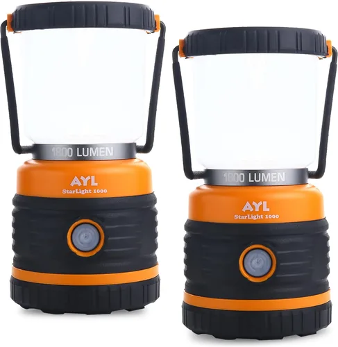 Linterna LED para Camping, Alimentada por Batería LED 1800LM, 4 Modos de Luces de Camping, Linterna Perfecta para Huracán, Luz de Emergencia,