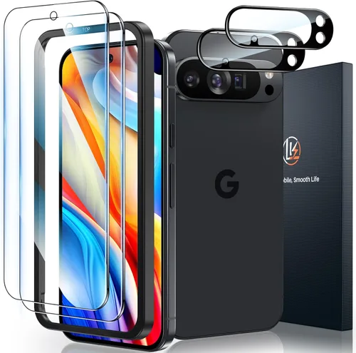 Miniatura 15 de LK Protector de lente de cámara para iPhone 17 Pro/17 Pro Max [Top 9H+ Grado Militar A Prueba de Roturas] Instalación de Un Clic, Ultra-Resistente