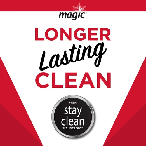 Miniatura 9 de Magic - Aerosol limpiador de acero inoxidable – 17 onzas (paquete de 6) – Elimina huellas dactilares residuos de agua y grasa de electrodomésticos