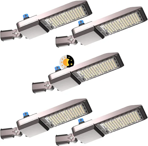 Iluminación LED de estacionamiento de 320W (150Lm/W) 63000Lm 5000K Luces de estacionamiento LED para exteriores con montaje en poste inteligente con