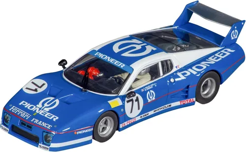 Carrera 27726 Ferrari 512 BB LM C.Pozzi No.71 Escala 1:32 Ranura analógica Coche Carreras Vehículo Evolución Slot Car Race Pistas