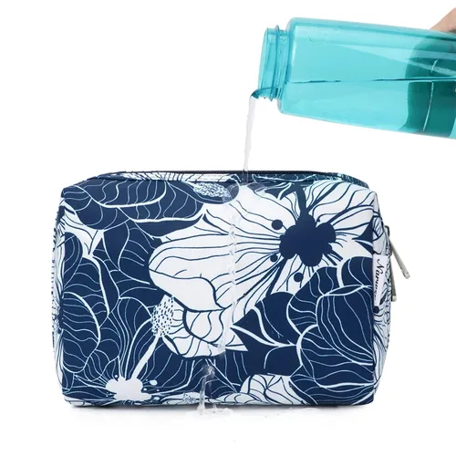 Miniatura 4 de Narwey Bolsa de Maquillaje Bonita de Viaje Bolsa de Cosméticos Organizadora Bolsa de Aseo Bolsas de Maquillaje con Compartimentos para Mujeres Niñas
