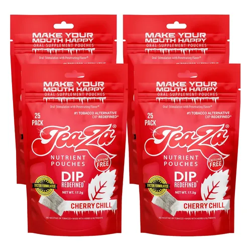 Miniatura 35 de Teaza Bolsas energéticas a base de hierbas, para masticar tabaco, alternativa sin nicotina, sin humo, tabaco alternativo y inmersión saludable