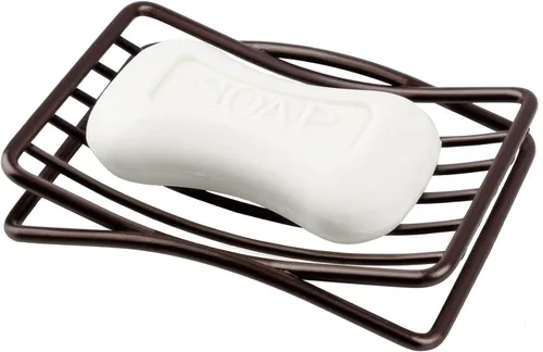 Miniatura 21 de Jabonera GUUKAR de Acero Inoxidable para Barra de Jabón en Ducha y Baño, Jabonera Autodrenante con Soporte para Esponja para Fregadero de Cocina