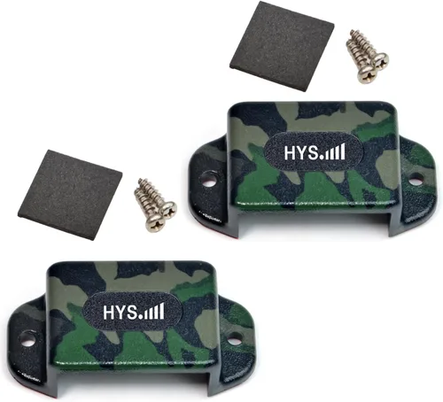 Miniatura 8 de HYS Soporte de montaje de coche de radio de un solo lado, kit de montaje de radio de coche con tornillos para radio CB de mano y Walkie Talkie UHF