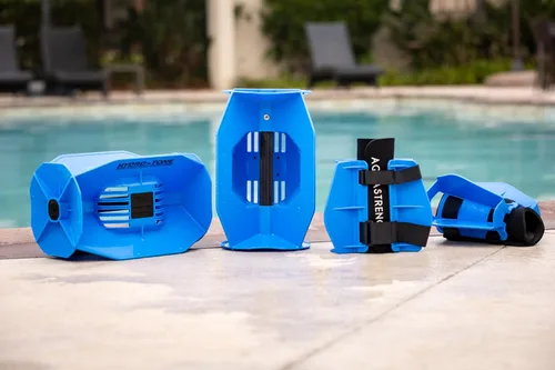 Miniatura 11 de Aquastrength Hydro-Tone - Sistema de ejercicio para piscina de cuerpo total Pesas de agua funcionales isocinéticas Construye músculo, fácil