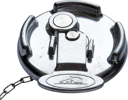 Miniatura 3 de Tapa de combustible diesel estilo palanca de aluminio sin bloqueo para Peterbilt