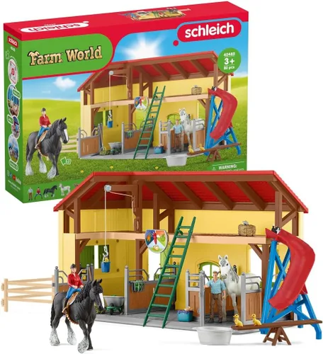 Miniatura 6 de Schleich Farm World, figura de animales, juguetes de granja para niños y niñas de 3 a 8 años, Tennessee Walker Gelding