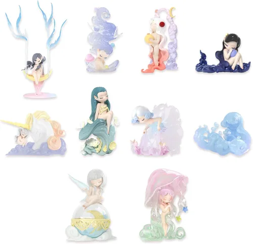 Miniatura 11 de 52TOYS Caja de sorpresas Candybox Sleep Dreamland Elfos 1 unidad, juguete coleccionable Kawaii, decoración creativa para habitación y escritorio