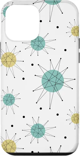 Miniatura 16 de Franciscan Starburst Mid Century Modern Atomic Era Pattern Case for iPhone 17