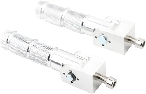 Miniatura 11 de Minho Negro CNC Reposapiés Plegables para Motocicleta y Bicicleta, Clavijas M8, Apoyapiés Trasero para Mini Bicicleta, Partes para Honda Grom