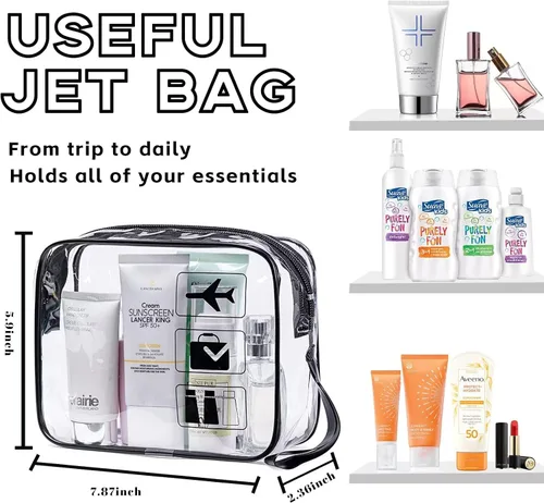 Miniatura 36 de CAMTOP - Bolsa de viaje de fin de semana para mujer, bolsa de lona con espacio para laptop de15.6 pulgadas