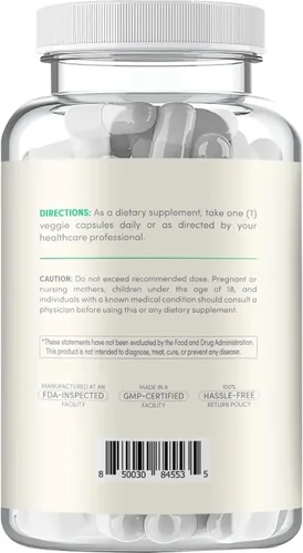 Miniatura 2 de Vitamina B3 Nicotinamida 500 mg – Forma de alta absorción de vitamina B3 Niacina sin enjuague para oír la piel, cerebro y apoyo energético