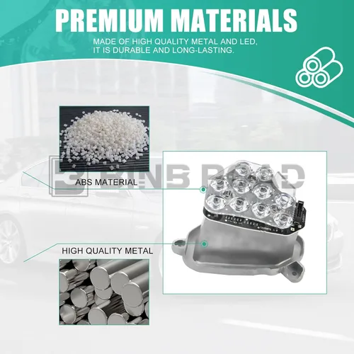 Miniatura 7 de Módulo LED de señal de giro izquierdo, lado del conductor, compatible con BMW Serie 5 F10 F11 F18 2009-2013 (sustituye a 63117271901)