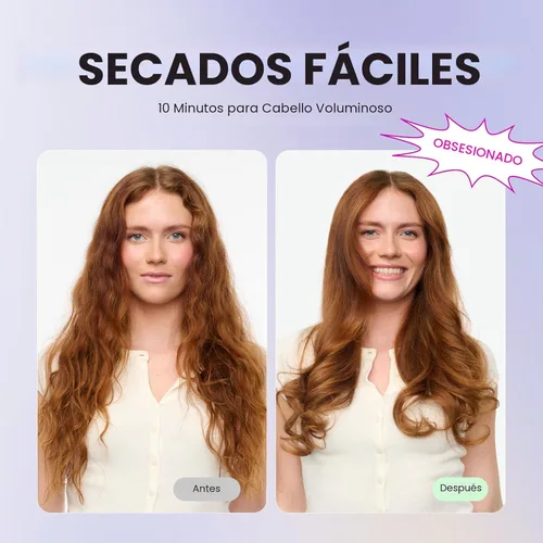 Miniatura 6 de Wavytalk Juego de rizadores 5 en 1, rizador múltiple, juego de varita rizadora con cepillo térmico y 4 varitas rizadoras de cerámica intercambiables