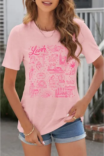 Miniatura 2 de Camisetas de álbum de música para mujer, camiseta de concierto, diseño gráfico de música country You Need to Calm Down Lover Fans Gift Tees Tops