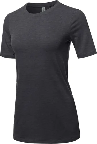 Miniatura 2 de Women's Basic Solid Premium Cotton Short Sleeve Crew Neck T Shirt Tee Tops