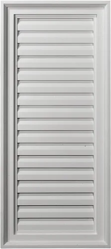 Miniatura 13 de Ekena Millwork - Persiana vertical a dos aguas GVVE12X18D, 12 pulgadas de ancho x 18 pulgadas de alto x 1 7/8 pulgadas profundidad., GVVE12X18F