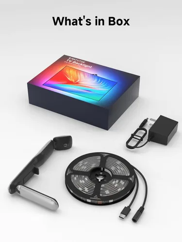Miniatura 7 de KANTUTOE - Retroiluminación LED de TV con sincronización a la pantalla, luces LED de 20.34 pies para televisores y monitores de PC de 65 a 100