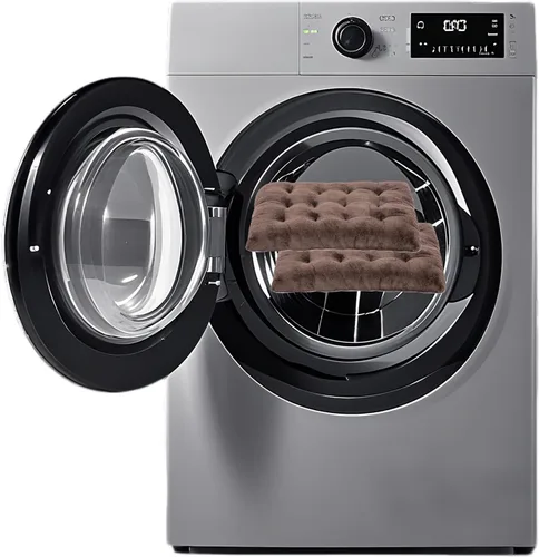 Miniatura 5 de POMIU Paquete de 2 camas lavables para perros, camas de felpa de lujo con antideslizante, lavable a máquina, tapete para dormir para perros grandes
