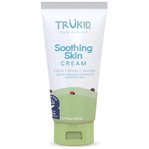 Miniatura 9 de TruKid Gel de baño para niños, sin perfume, cara y cuerpo y manos para pieles delicadas, aceptado por la NEA para eccema, probado por dermatólogos