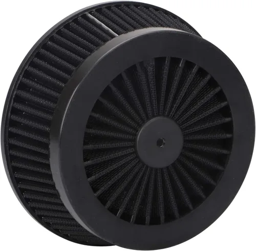 Filtro de aire de motocicleta negro reemplazo entrada elemento limpiador de aire para Harley Sportster Road King Softail Dyna FXR FXDLS