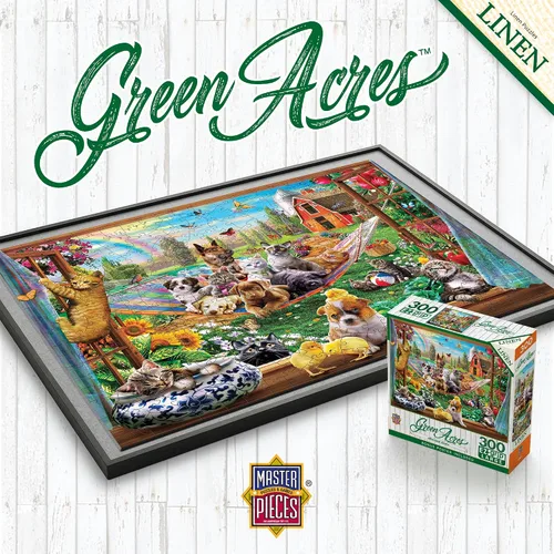 Miniatura 7 de MasterPieces - Rompecabezas de 300 piezas, formas grandes de agarre EZ, Siesta de la tarde, diversión para adultos, personas mayores, familia