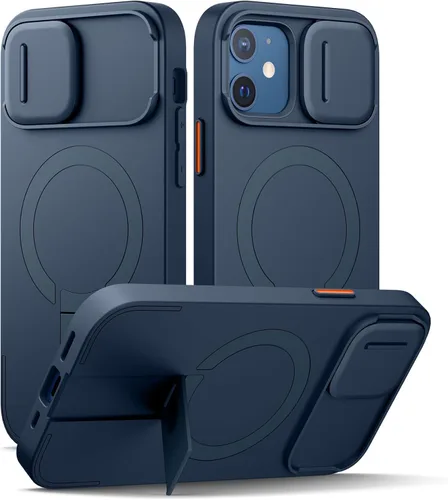 Miniatura 32 de SURITCH - Funda para iPhone 17 Pro Max con cubierta de control de cámara, cubierta para cámara y soporte ajustable, compatible con MagSafe, a prueba