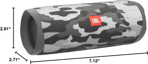 Miniatura 7 de JBL Flip 5 Altavoz Bluetooth Inalámbrico Portátil Impermeable - Negro Camo Negro (Black Camouflage)