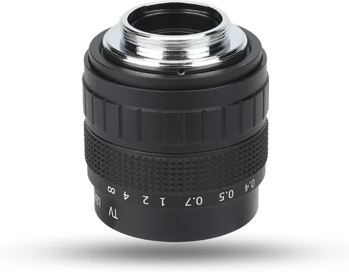 Miniatura 6 de Lente de CCTV para montaje C, lente de TV de circuito cerrado de 1.969 in f/1.4, lentes focales fijas manuales, accesorio para cámara de fotografía