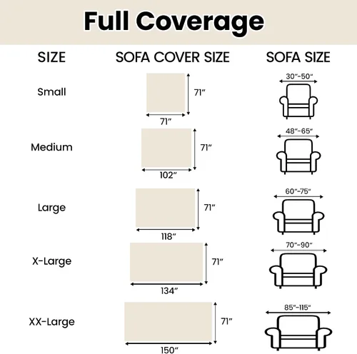 Miniatura 9 de Funda para Sillón de Sofá de Chenilla Lavable Protector de Muebles Funda para Sofá Reclinable de 1 Pieza Cojín Resistente a Manchas Funda para Silla