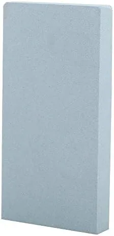 Piedra de afilar profesional de grano 500, afilador de cuchillos para cocina y uso al aire libre, 4 x 2 x 0.4 pulgadas, color gris