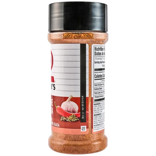 Miniatura 12 de Lawry's Condimento, Carne Asada, sin MSG añadido, Kosher, básico, versátil, sabor inspirado en México, mezcla de ajo, comino, orégano y pimiento