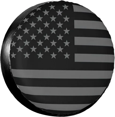 Miniatura 13 de Bee Wings Blooms Spare Tire Cover Wheel Protectors Dust-Proof Wheel Tire Cover Fit Trailer, Rv, Sand Many Vehicle 14inch