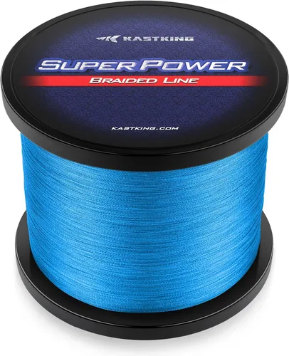 KastKing Hilo de pescar trenzado superpotente –Sedales trenzados resistentes a la abrasión –Superlínea increíble – Cero estiramiento – Pequeño