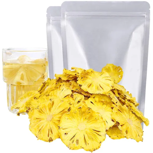 Miniatura 7 de JTEDZI Piña seca para guarnición de cóctel, piña deshidratada seca 3.52 onzas, sin azúcar añadido y sin aditivos té de frutas (18 a 20 rebanadas)