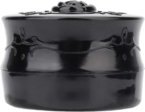 Recipiente de polvo suelto vacío, soplo de polvo corporal portátil para talco, caja de polvo suelto para maquillaje de rosa vintage, contenedores de