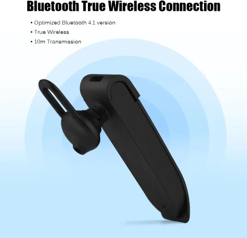 Miniatura 7 de Traductor de varios idiomas Bluetooth Auricular portátil de negocios 16 idiomas Traducción auricular - Negro