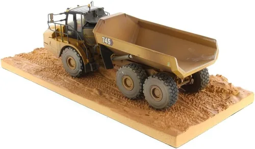 Miniatura 2 de Diecast Masters Camión volquete articulado Caterpillar 745 Escala 1:50 Camiones Cat Series Weathered y equipo de construcción Modelo 85704