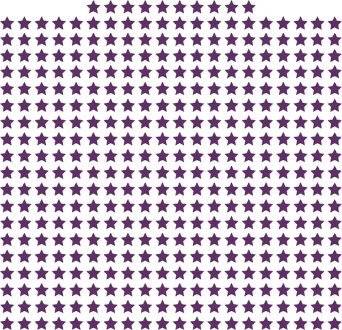 Miniatura 12 de LiteMark Durable Stars, calcomanía roja brillante de 5.5 pulgadas, uso en hormigón liso, azulejos, vidrio, paquete de 8 estrellas Rojo