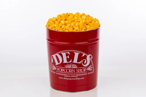 Miniatura 5 de Lata de regalo gourmet para palomitas de maíz - Palomitas de maíz (caramelo, 2 galones)